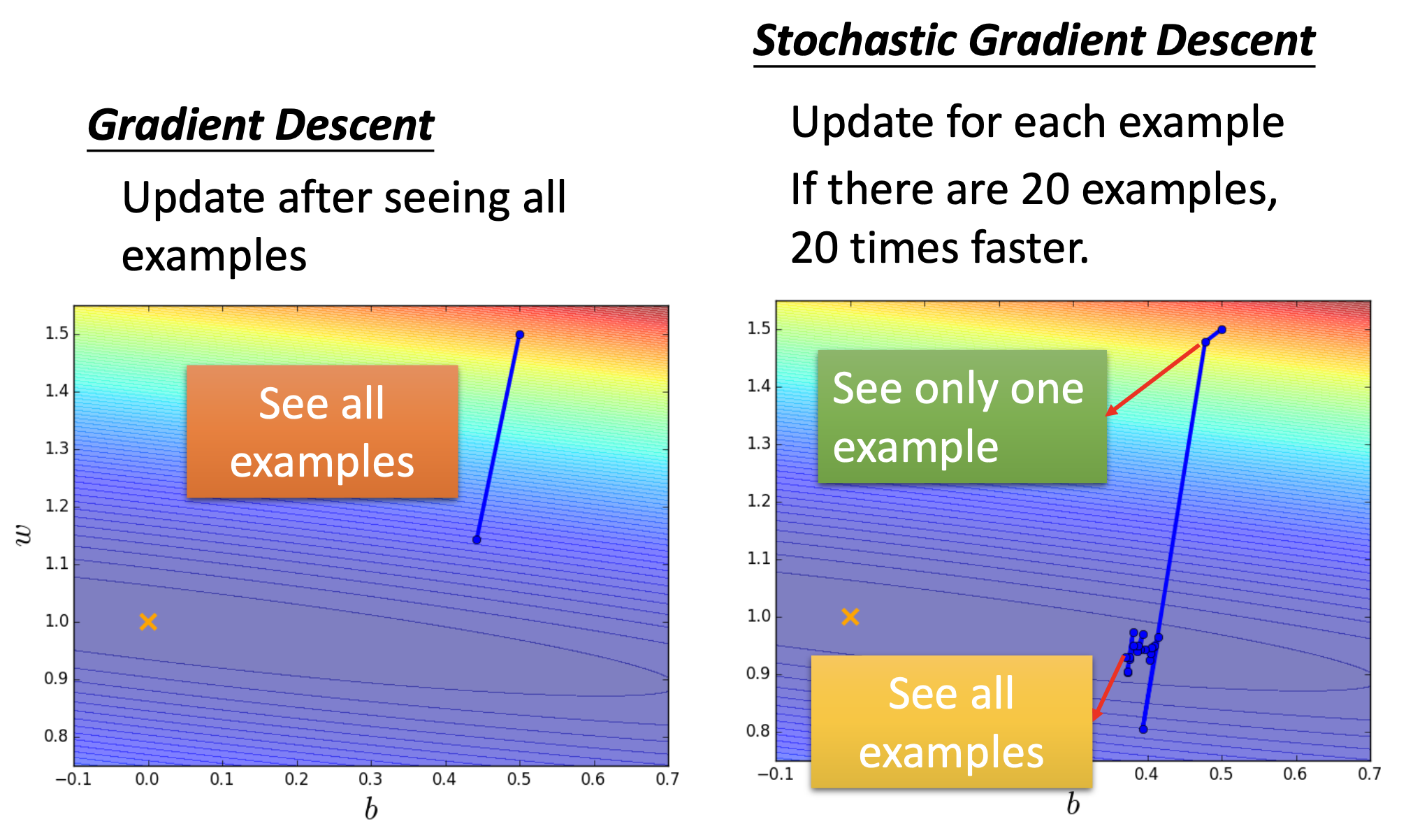 stochastic gradient descent