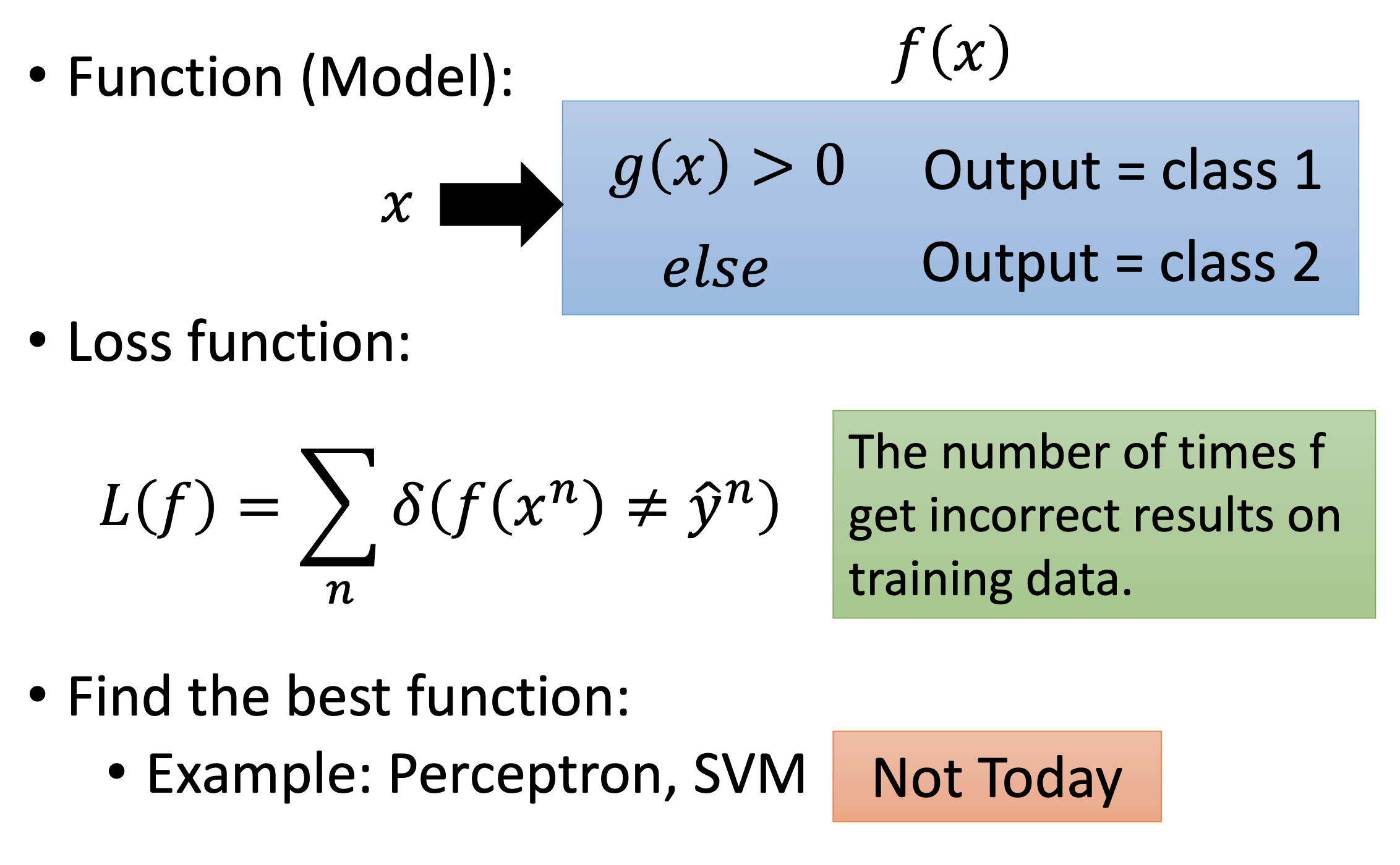 ideal classification